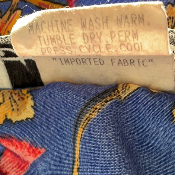 Joan Walters Polyester Blouse Vintage Loose Fit Large - Picture 5 of 12